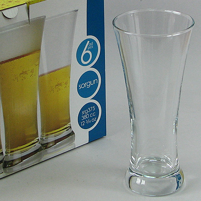 Staklena čaša za pivo 6u1 Sorgun Lav srg375