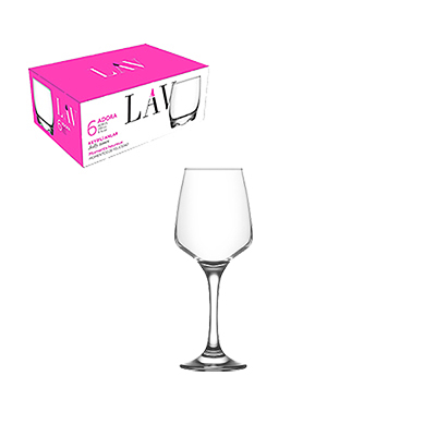 Staklena čaša za vino 6/1 LAL569 Gurallar