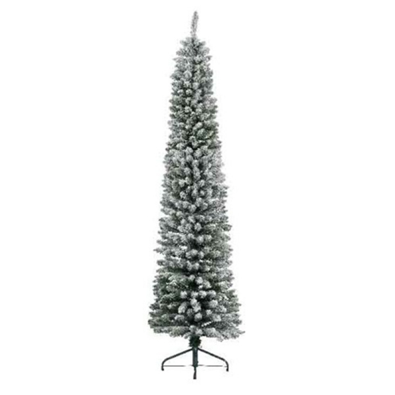 Novogodišnja jelka Pencil pine snowy 210cm-60cm Everlands 68.4022